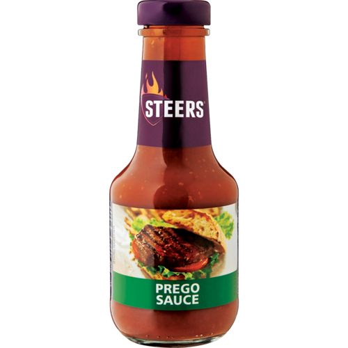 Steers Prego Sauce 375ml Safari Meats