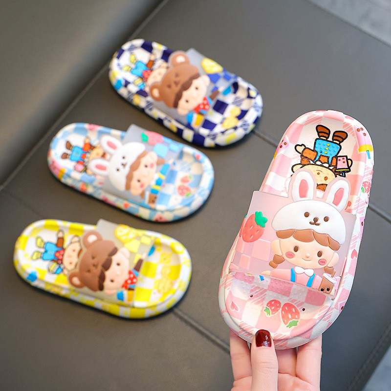 Thumbnail: Beautiful design Summer Children Toddler Slippers Shoes Antislip Unisex Baby Cut