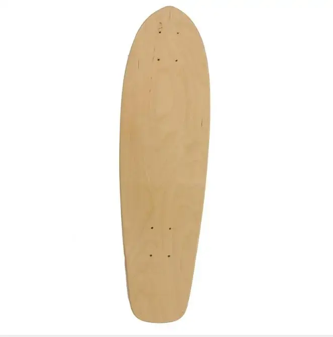 Thumbnail: 7-9 Layers Maple Skateboard Deck Double Rocker Mini Cruiser Dance Skateboards