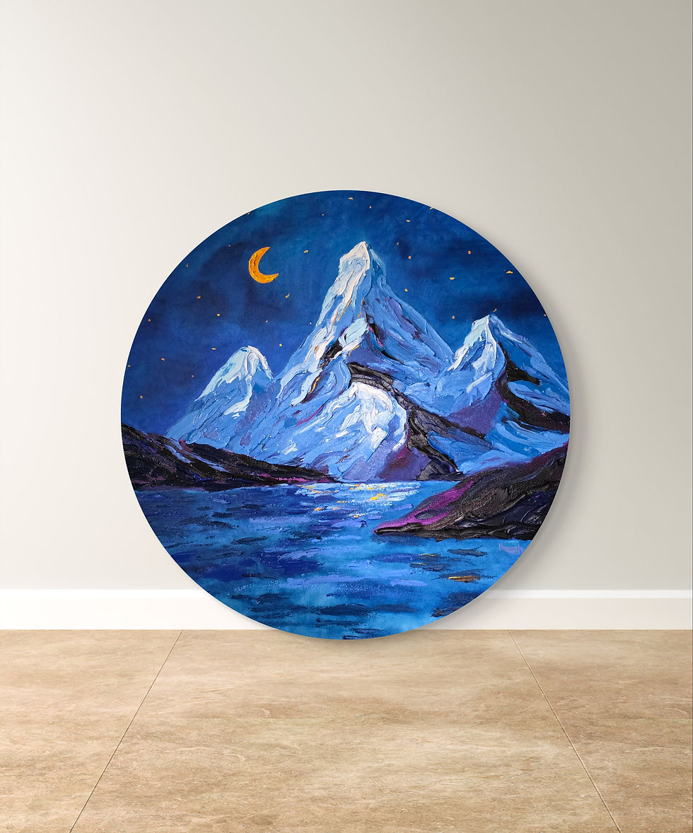 Прев'ю: Night mountains (Нічні гори)