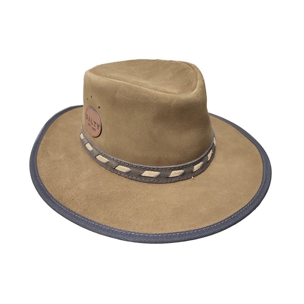 Salty Olifant Suede Leather Hat