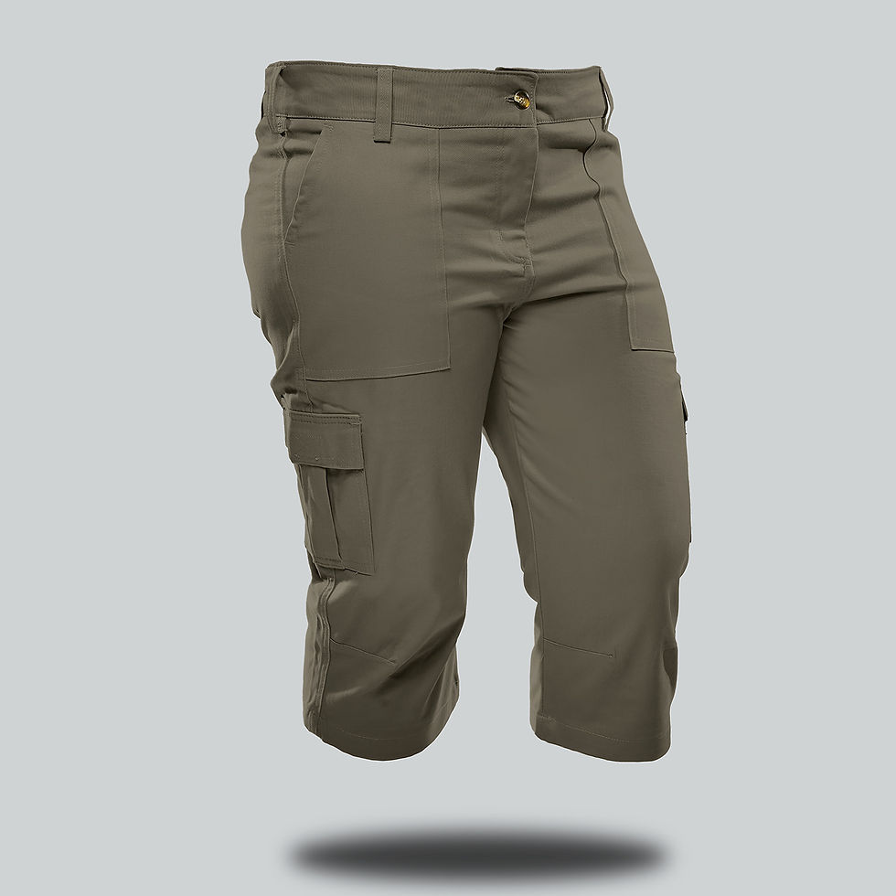 Thumbnail: Ladies Franklin Lds Cargo 3/4 Slacks (Trouser)