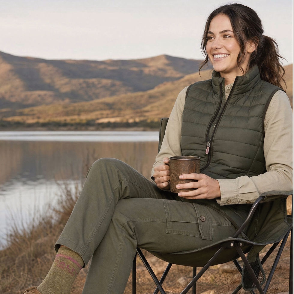 Salty Ladies Nakuru Sleeveless Ripstop Puffer