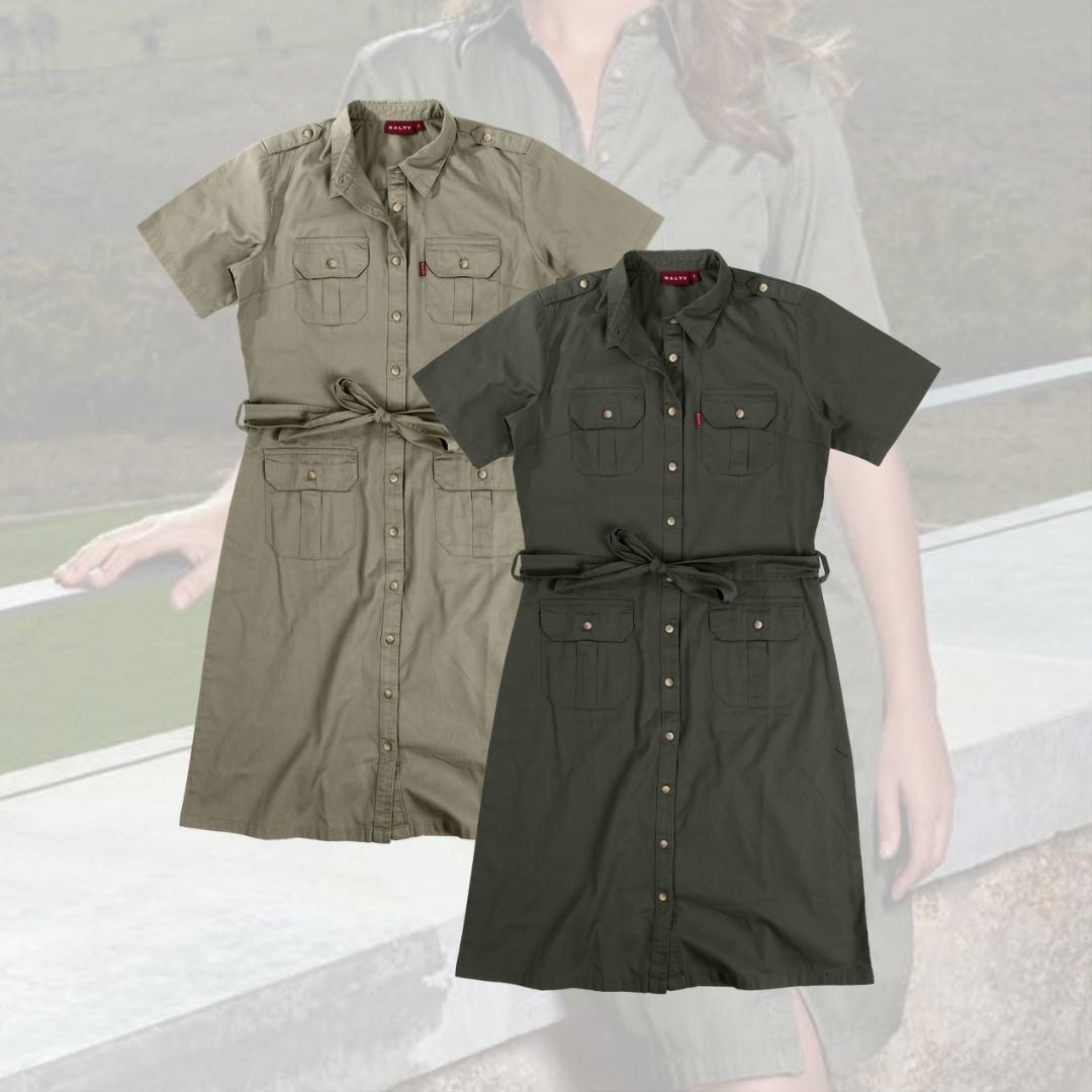 Salty Ladies Gambella Short Sleeve Bush Dress