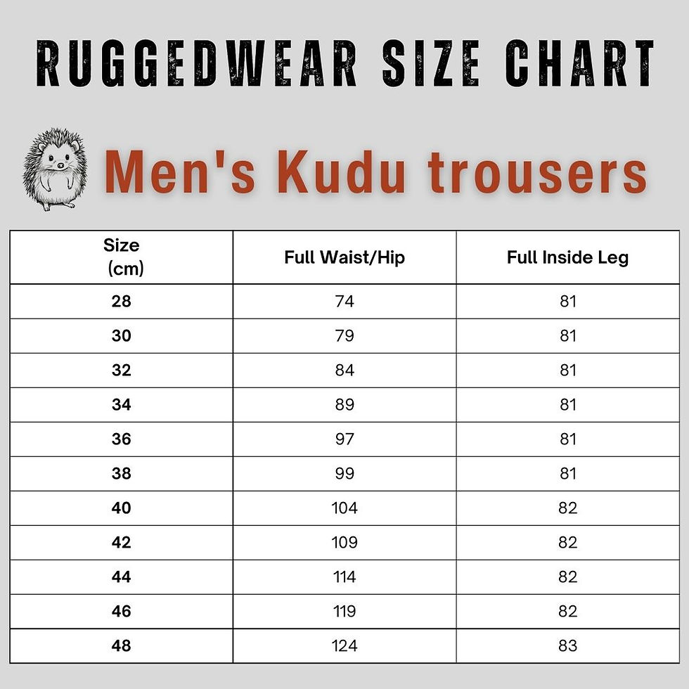 Thumbnail: Ruggedwear Men's Khaki Kudu  trousers