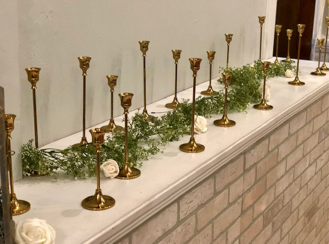 Thumbnail: Mixed Brass Taper Candle Holders (100)