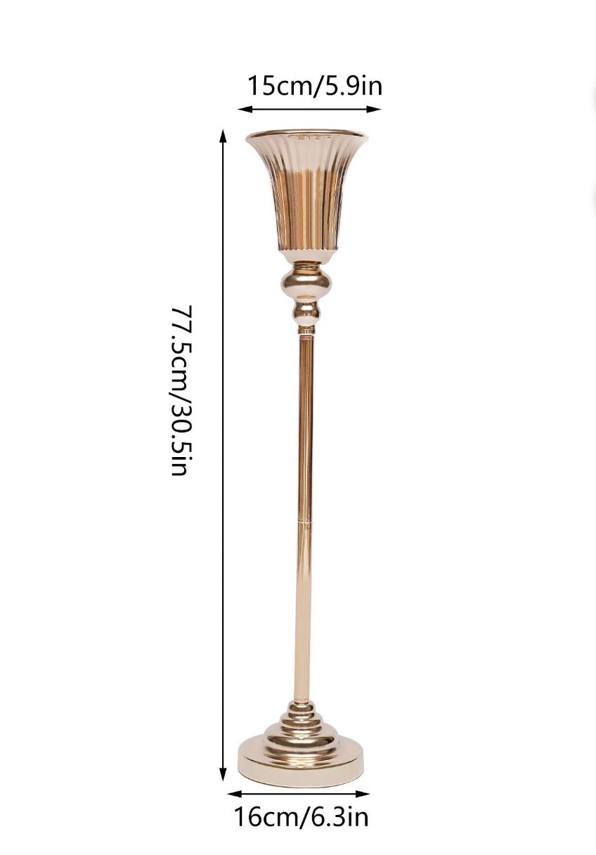 Thumbnail: Antique Trumpet Vases