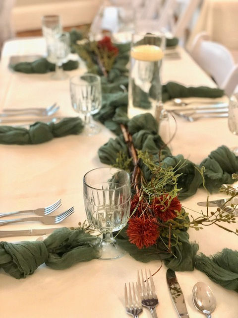 Thumbnail: Table Runner - Olive Green