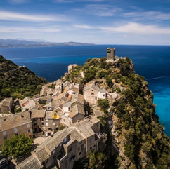 Nonza et sa vue imprenable