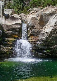 Cascade dans le Fium'Orbu