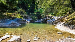 la rivière en allant sur Fiuminale