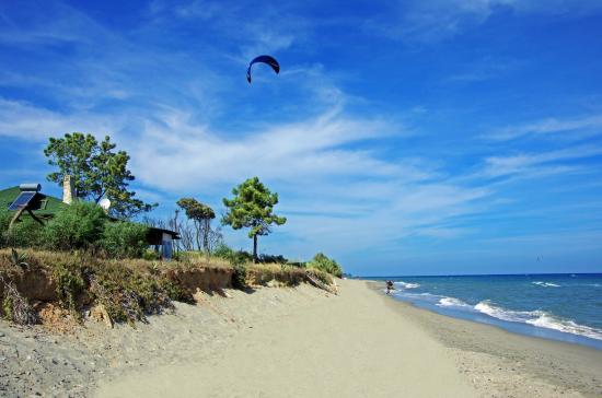 Plage de la plaine orientale