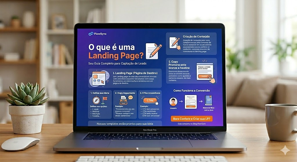 landing page