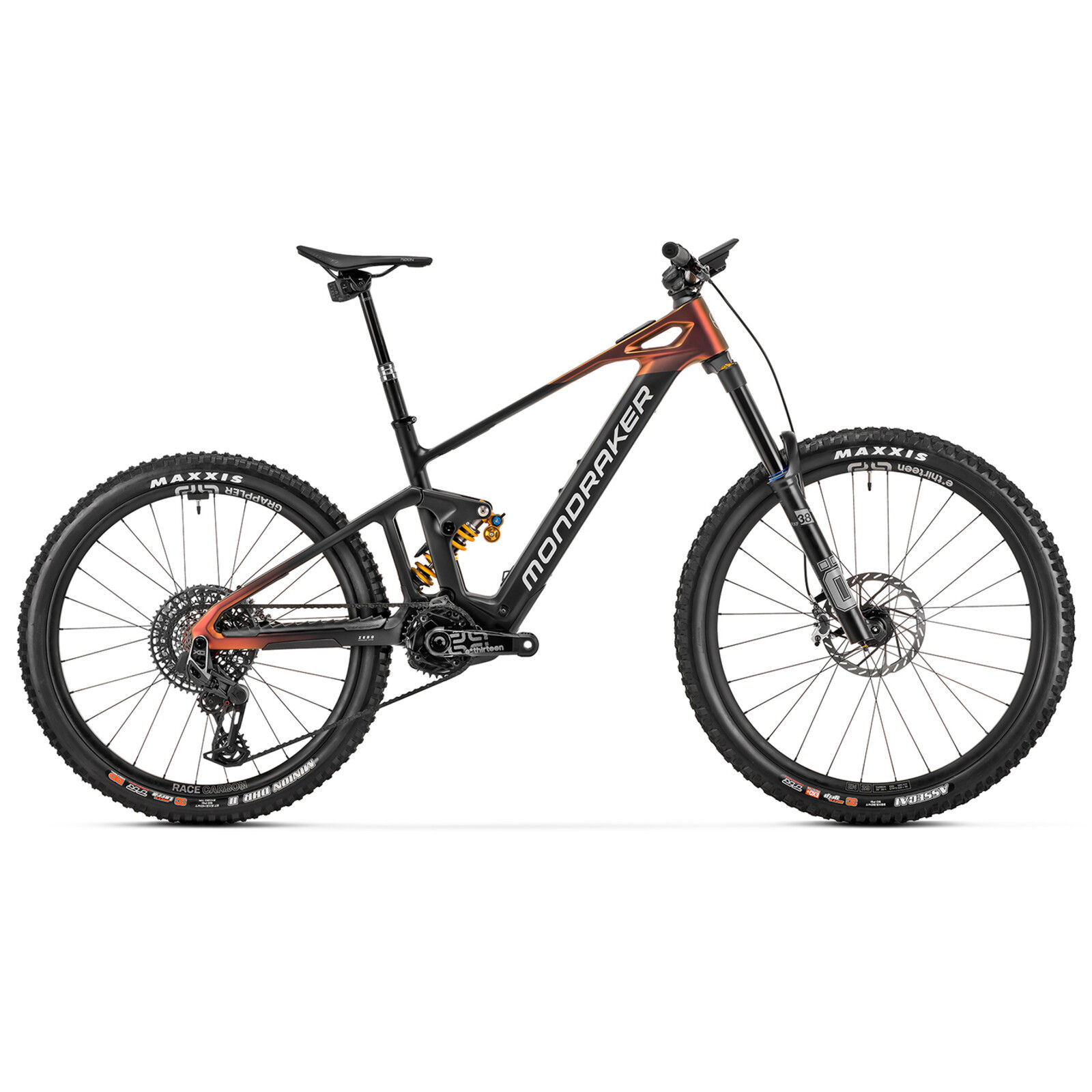 ⚡Mondraker Dune XR, 2025, 400wh, "Black/Orange"