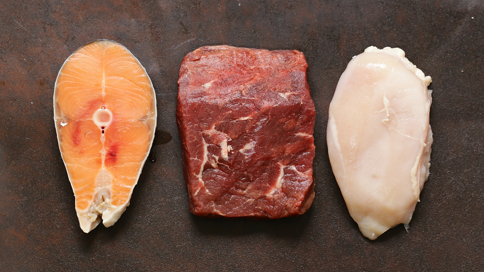 Lean meats and fish