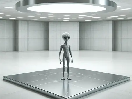 Instead of them always just visiting via beaming down from a ship, imagine this.....
