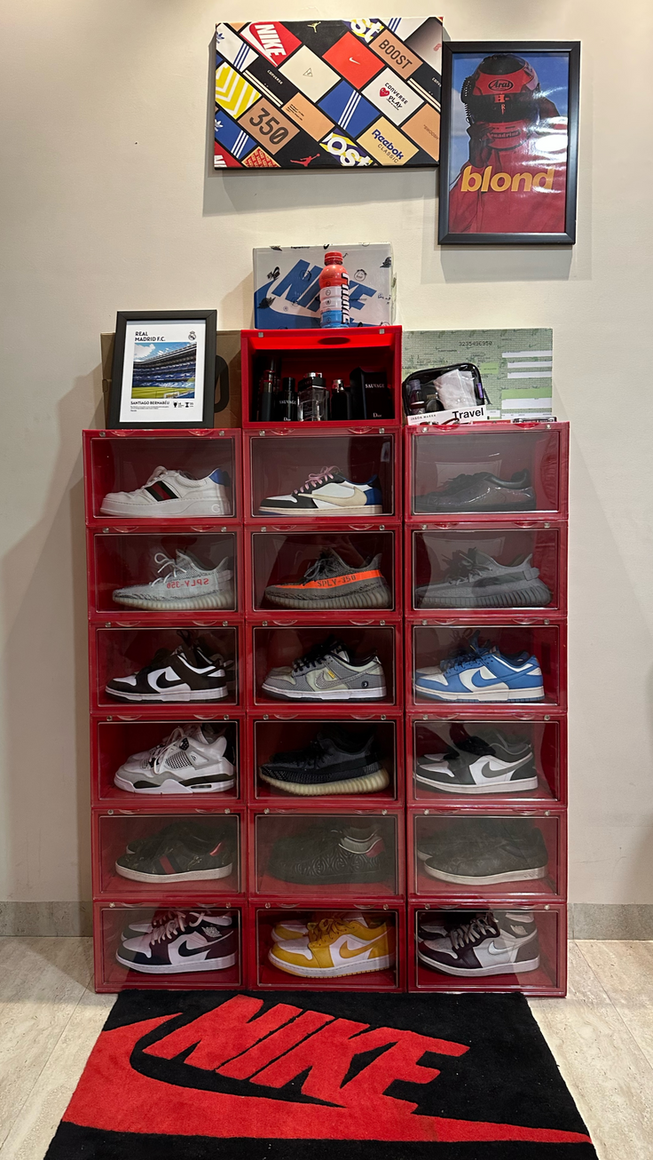 A sneaker corner