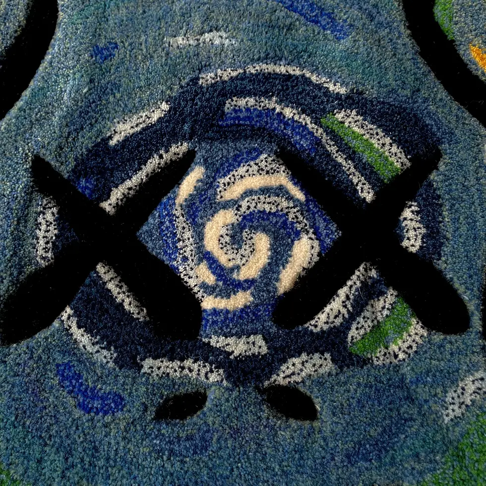 Thumbnail: Kaws Trippin Hand-Tufted Rug