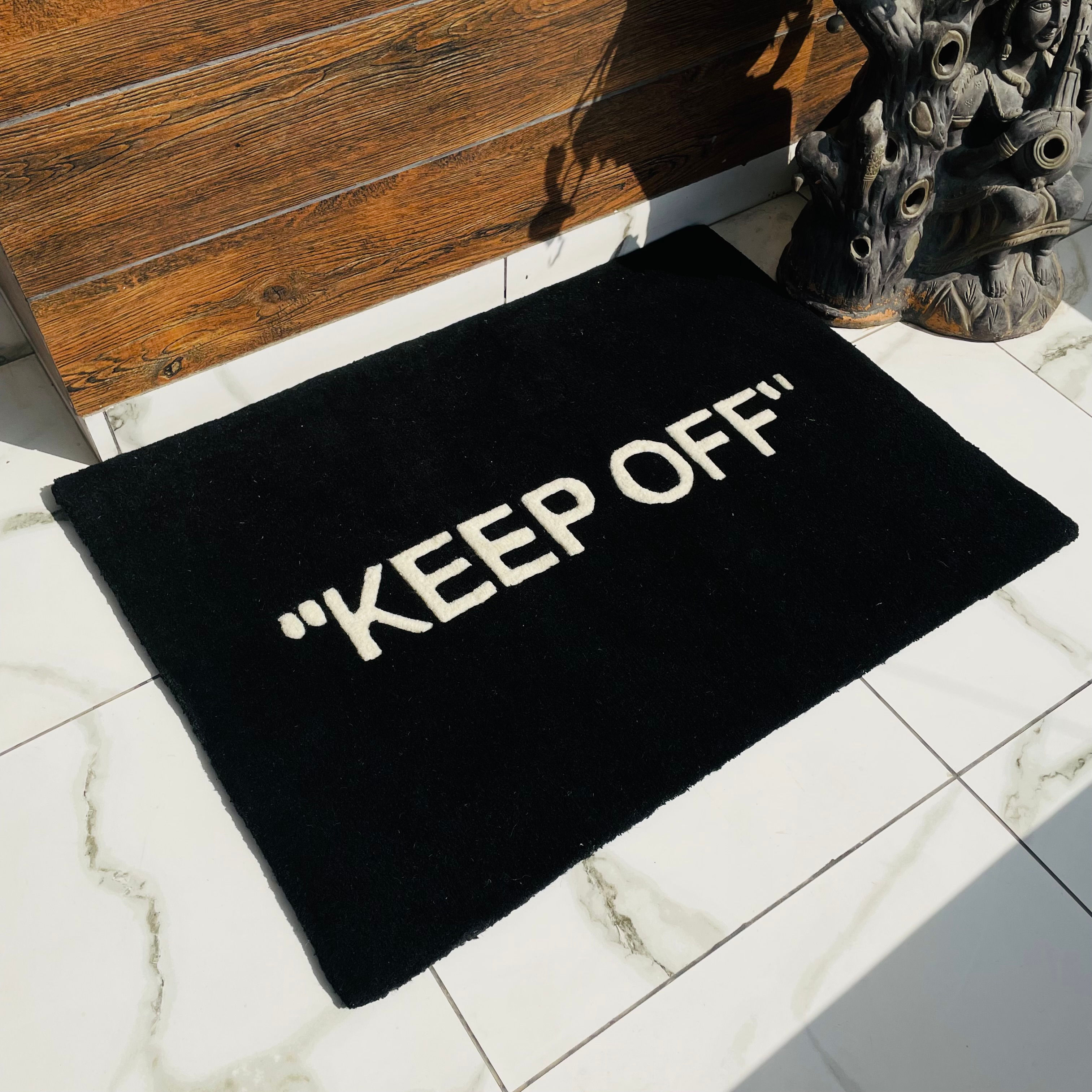 Keep-Off x Virgil Abloh Logo Rug