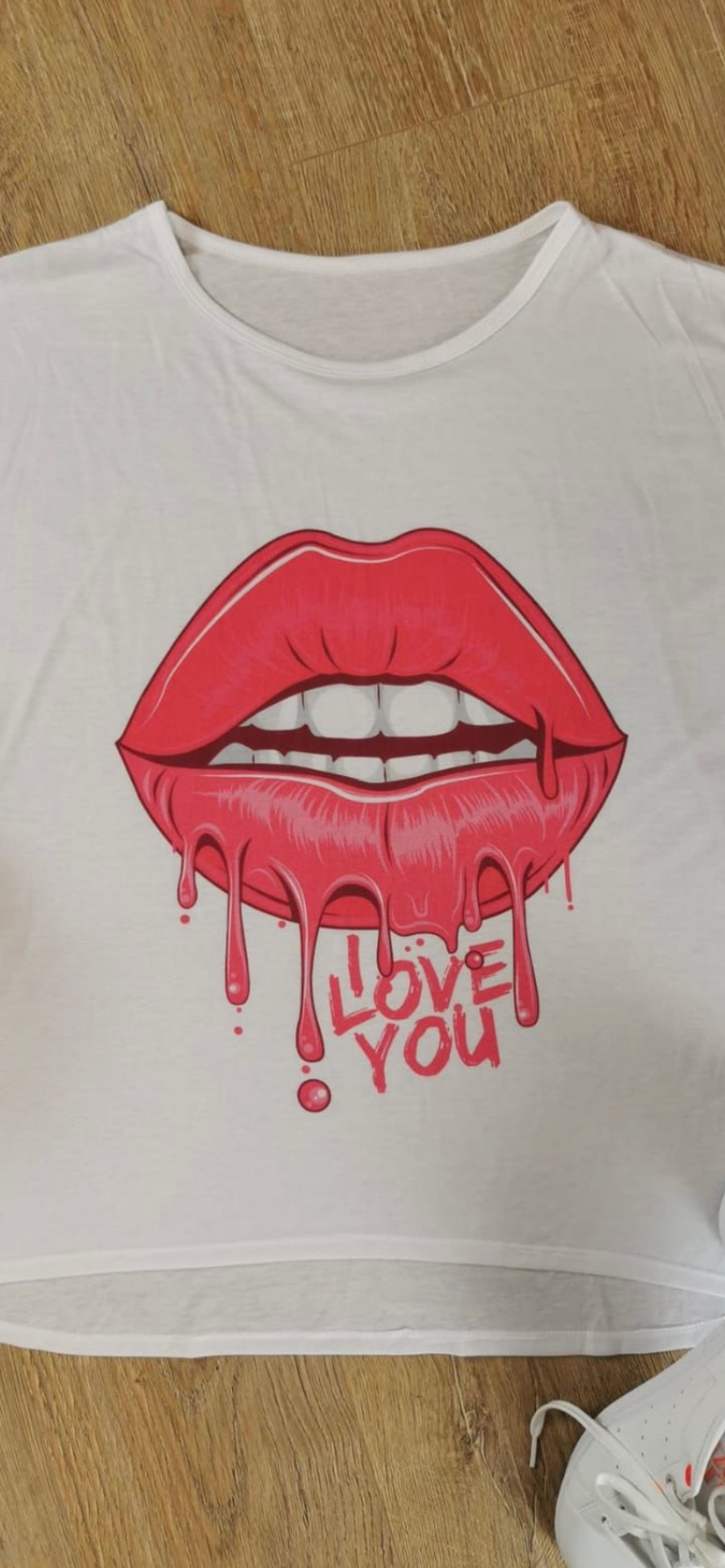 T.shirt bouche 