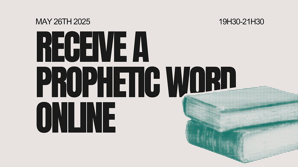 Personal Prophetic Online/Prophétique en ligne