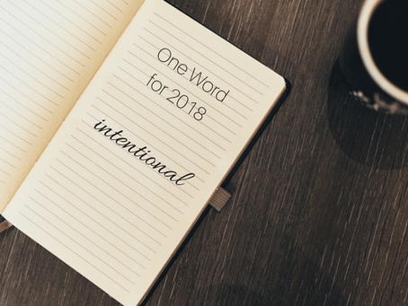 New Year’s Resolution or One Word?