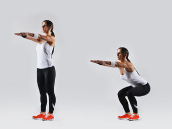 12 Days of Fitness Day #8 Air Squats