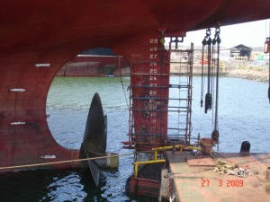 Ship Rudder 