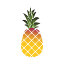 Pineapple Holiday Graphic Design
