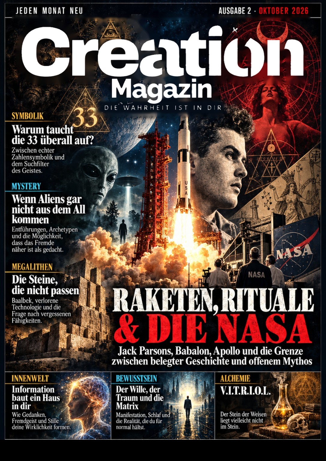 CREATION Magazin Ausgabe 02 Originalcover