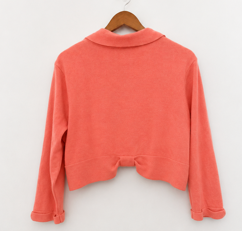 MONSOON CORAL KNITTED SHRUG sixe XL