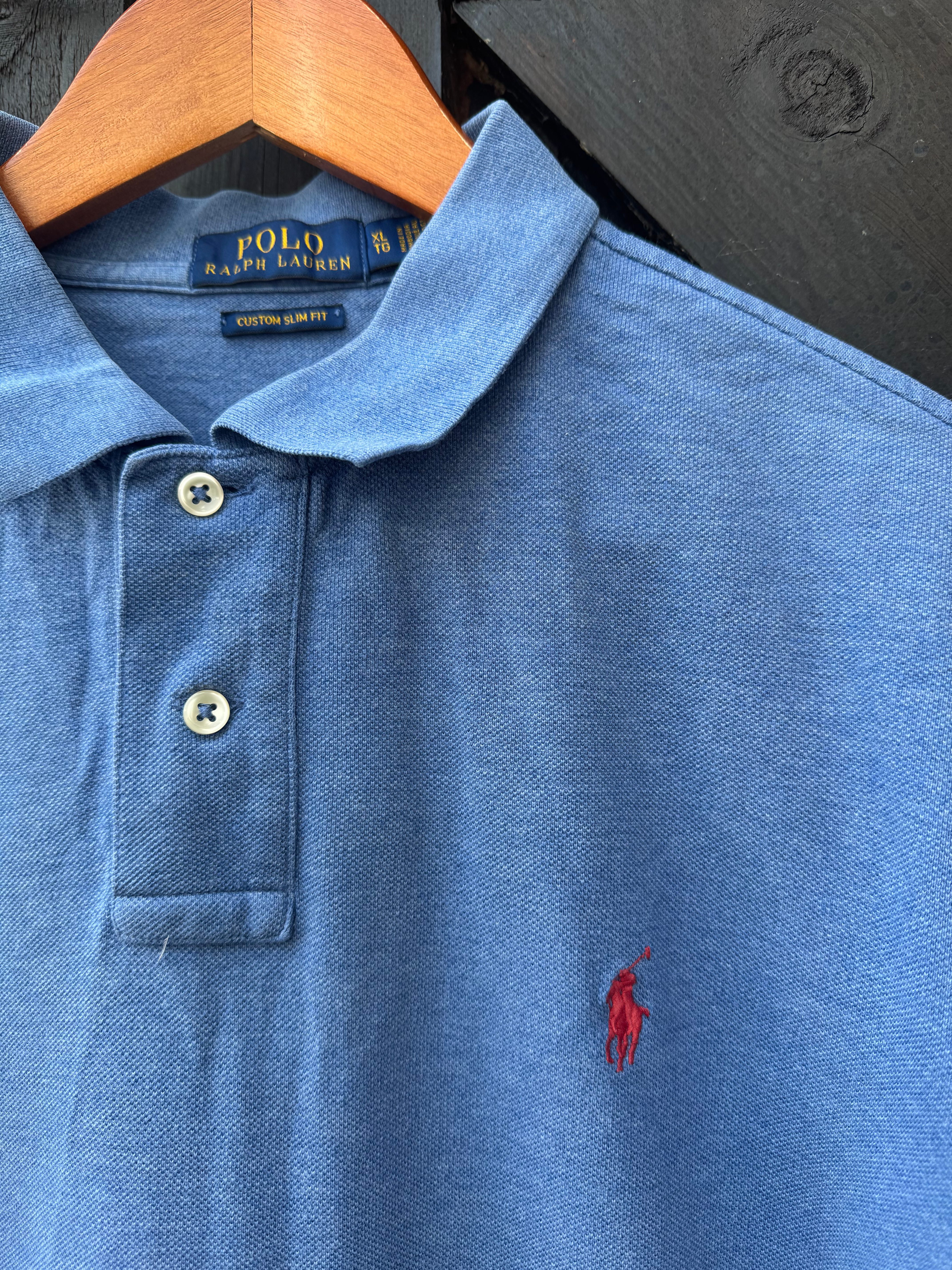 Ralph Lauren POLO blue top size XL
