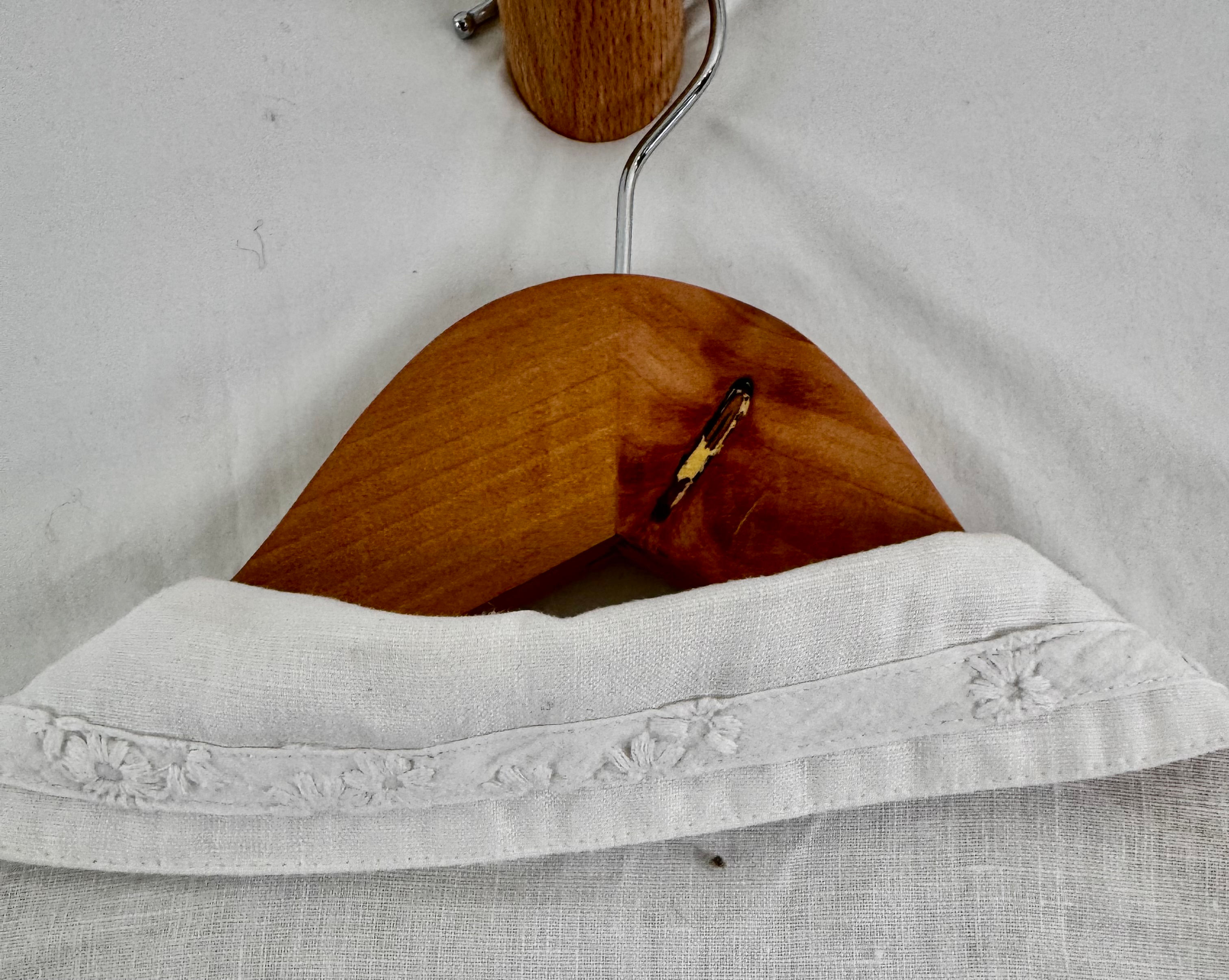 PER UNA white linen trimmed shirt - size 16