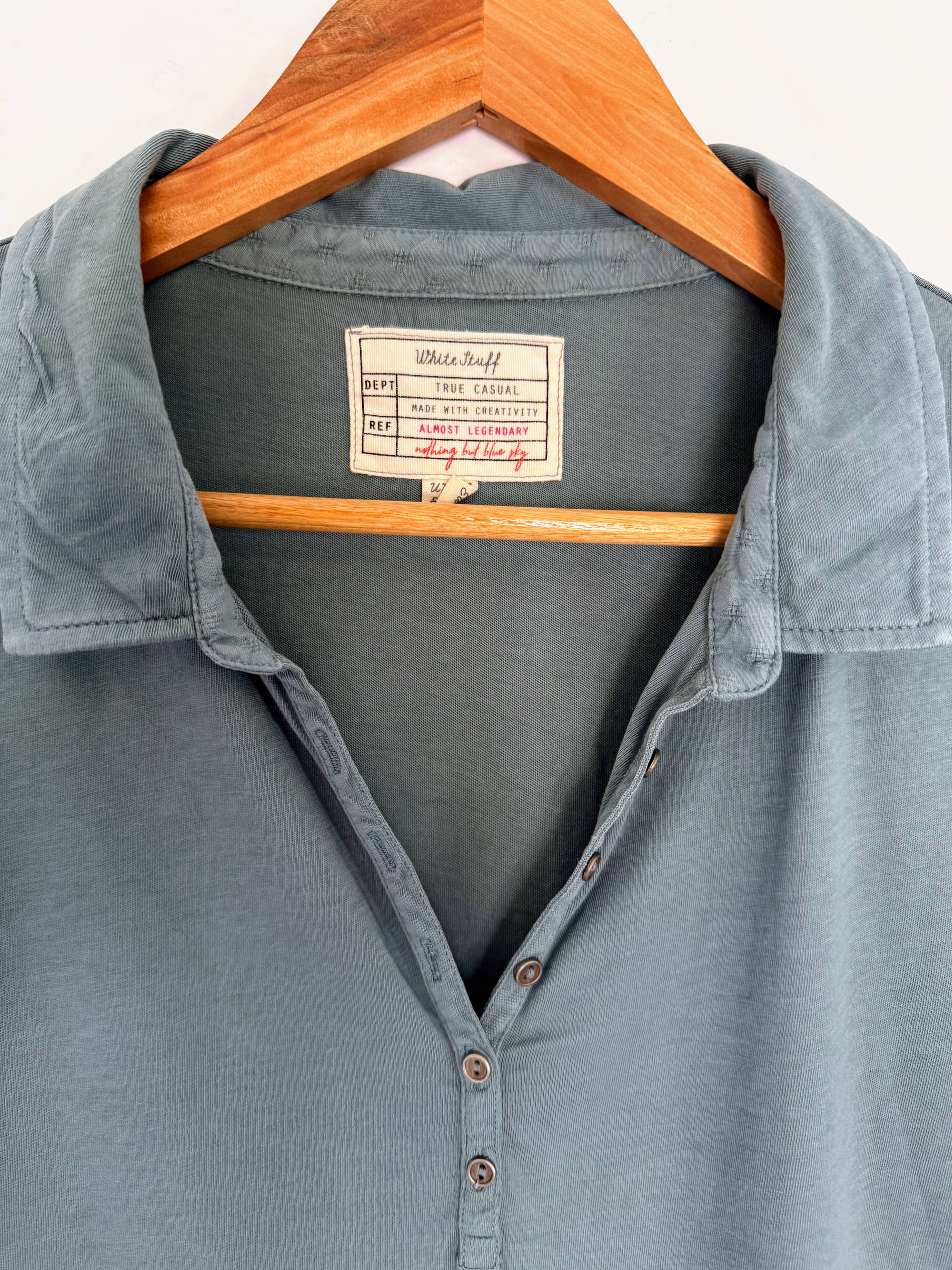 WHITE STUFF- JADE JERSEY SHIRT size 8