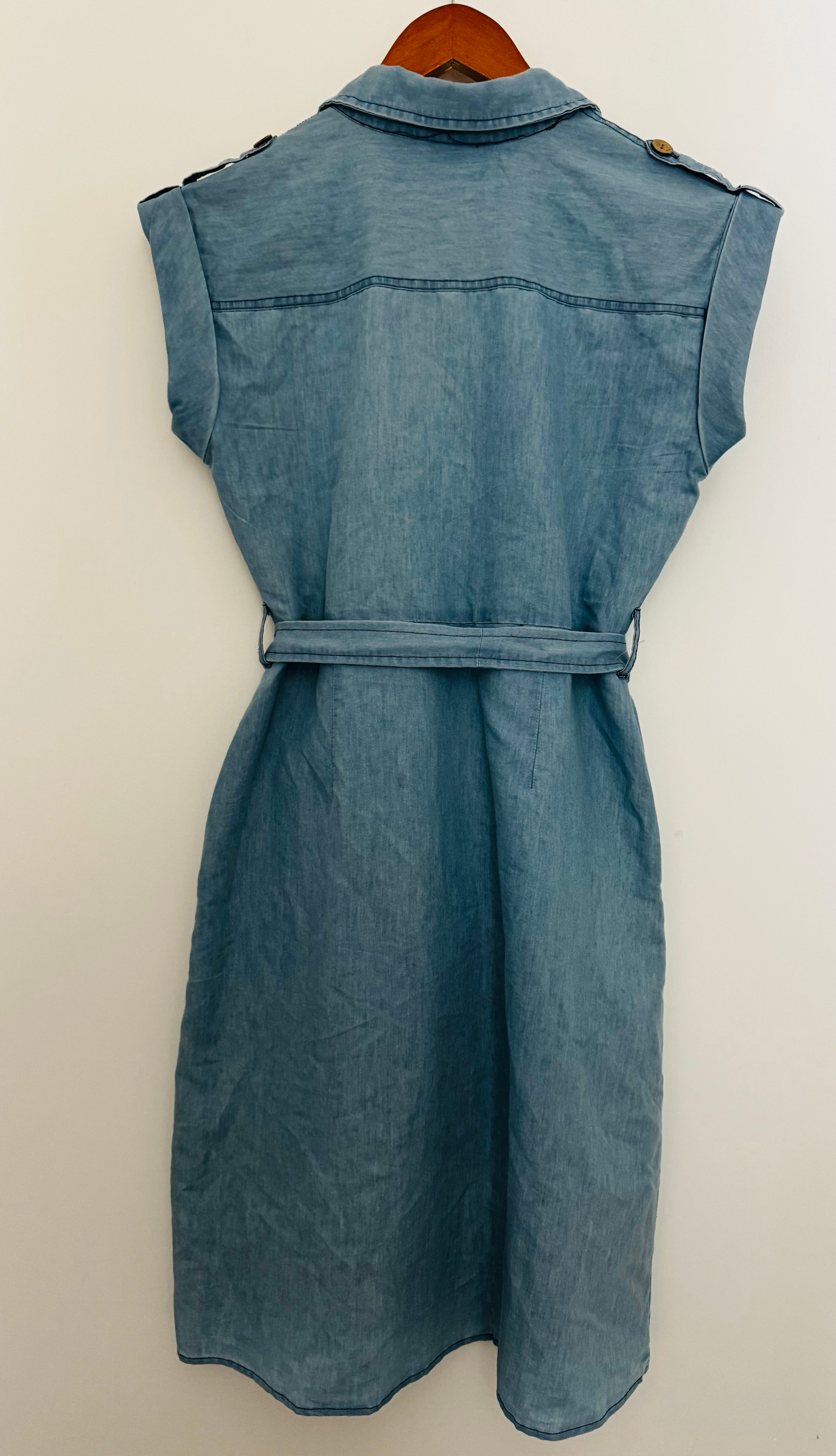 C&C denim shirt dress size M
