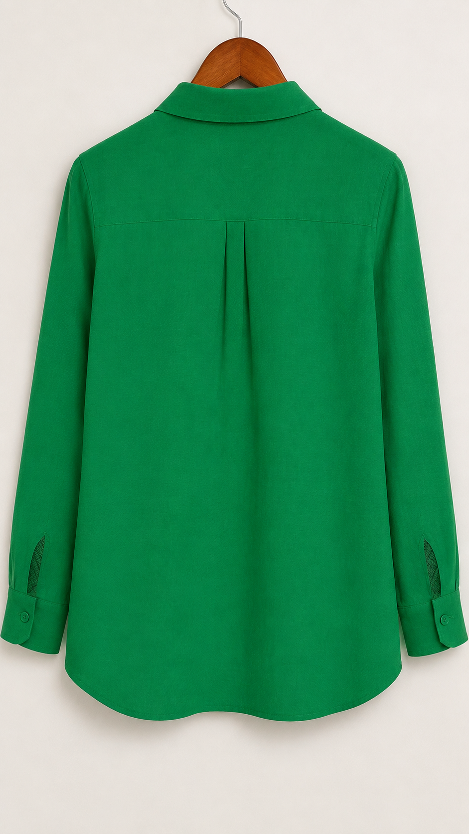 Thumbnail: Green linen shirt size 12
