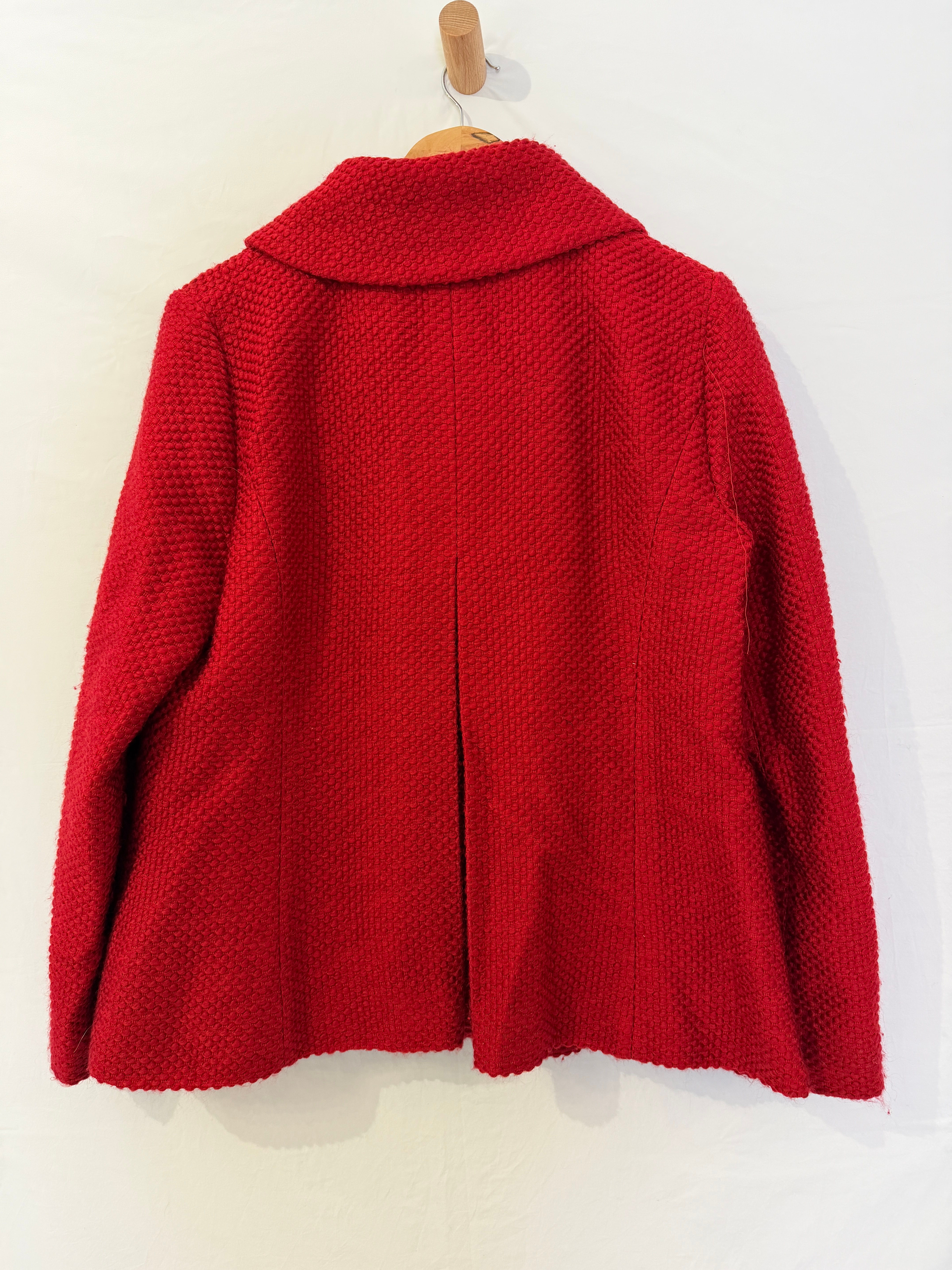 PER UNA RED FLARRED JACKET