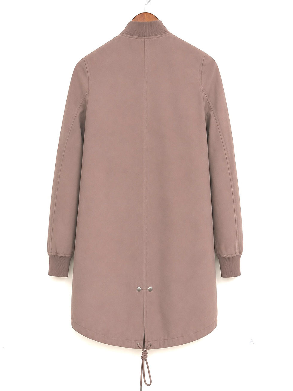 Thumbnail: Dusty pink bomber style Parker jacket size 10