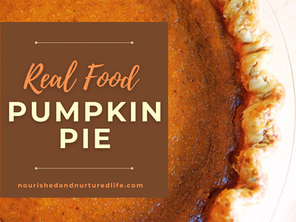 Health(ier) Pumpkin Pie