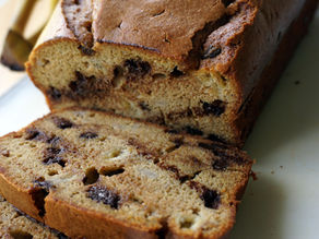 GRAIN-FREE Chocolate Chip Banana Bread (gluten-free)