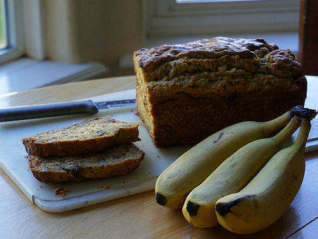 Einkorn Banana Nut Bread (sugar-free)