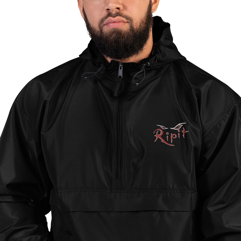 Thumbnail: Embroidered Champion Packable Jacket