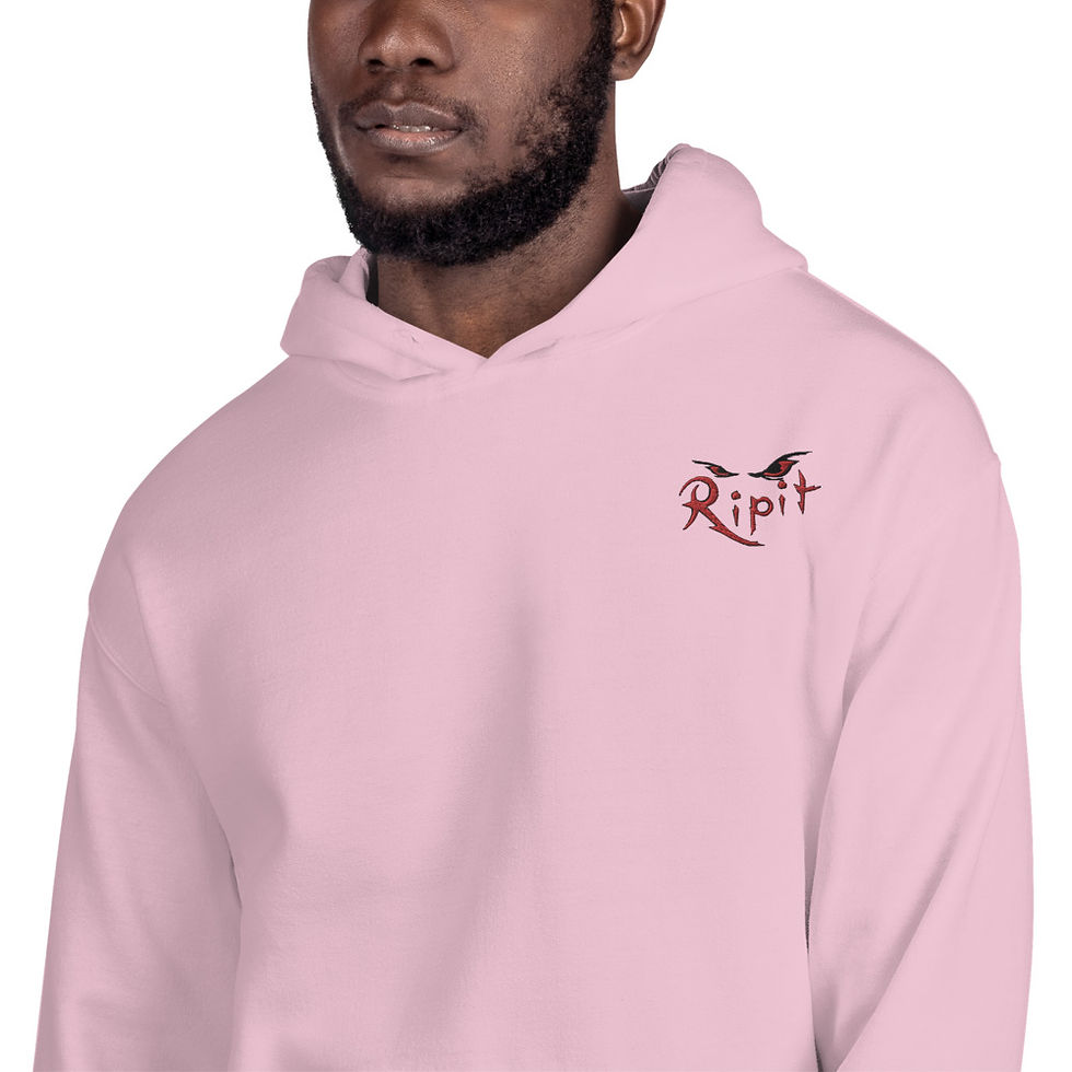 Thumbnail: Ripit White & Red Unisex Hoodie