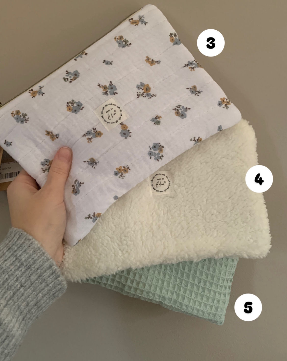 Trousse plate coloris au choix