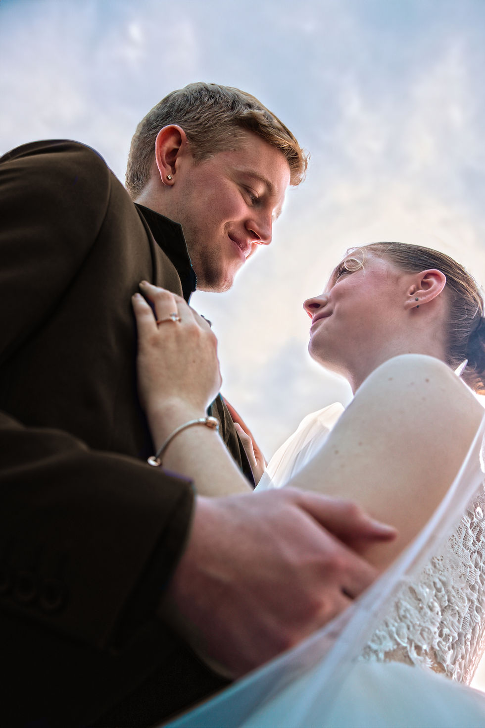 bride and groom photography wedding