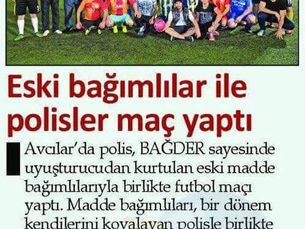 Bağımsız Gençlerimizle Polislerin Dostluk Maçı