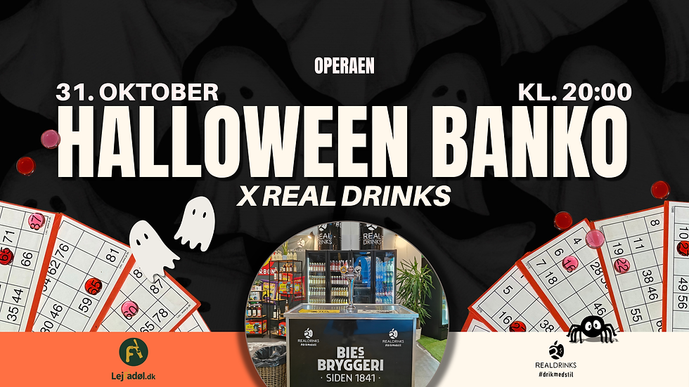 Halloween Banko X Real Drinks
