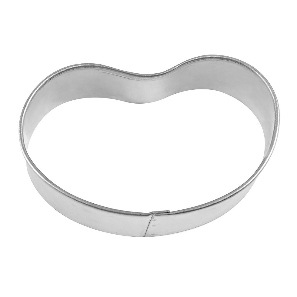 Jelly bean cookie cutter katycake