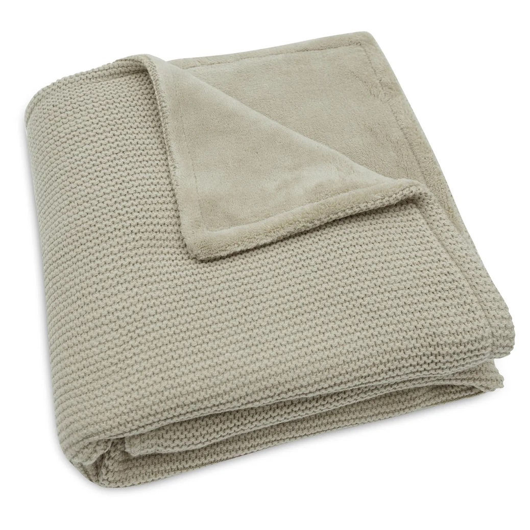 BASIC KNIT FLEECE | olive green