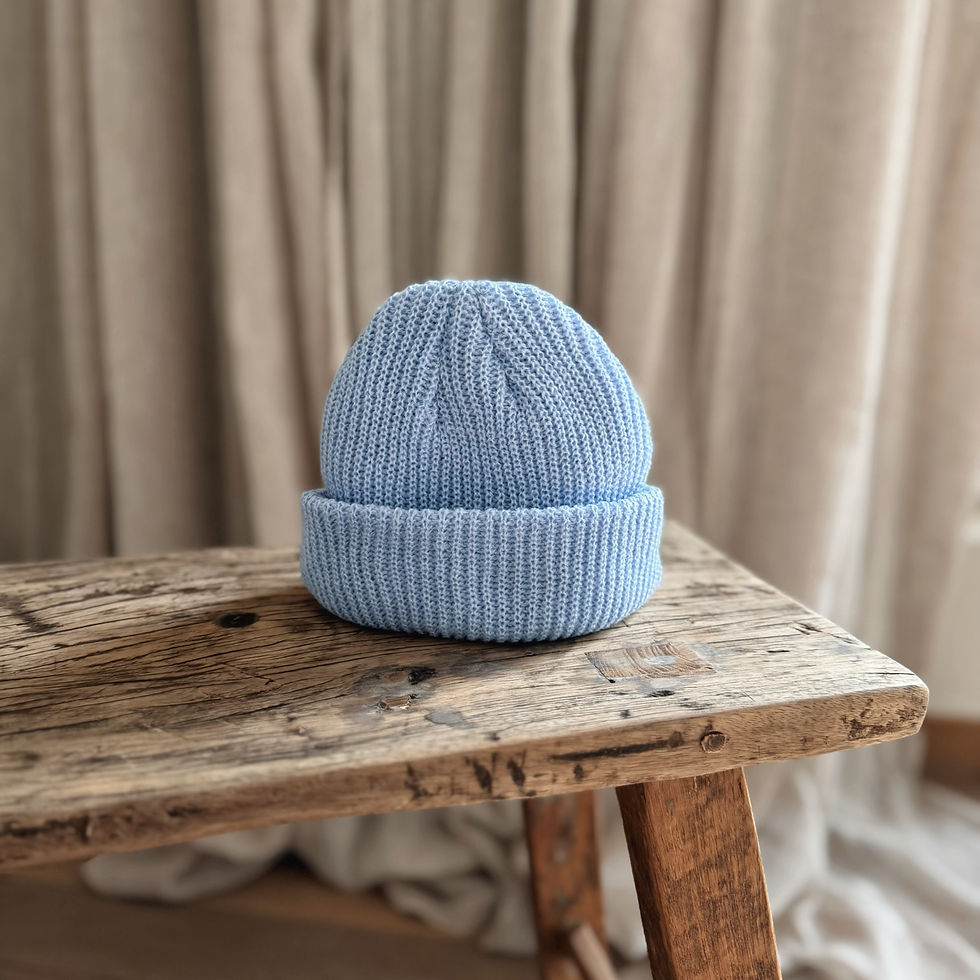 BEANIE | breezy blue